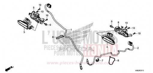 CLIGNOTANT AVANT (NSS125ADK) NSS125ADK de 2020